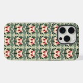 Étui iPhone à motif de fleur de Protéa aux tons de (Verso Horizontal)