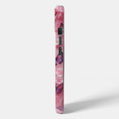 Étui iPhone à motif papillon rose rêveur (Verso / Gauche)