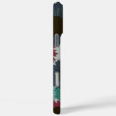 Étui iPhone à motif tournesol tons chauds (Verso / Droite)