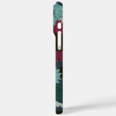 Étui iPhone à motif tournesol tons chauds (Verso / Gauche)