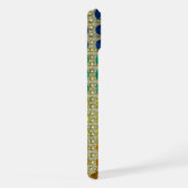 Étui iPhone à paillettes vert jaune bleu scintilla (Côté droit)