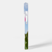 Étui iPhone à Tulipes Roses – Esthétique Florale d (Verso / Gauche)