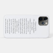 Étui iPhone Aayiaat-ul-kur'see (Dos (Horizontal))