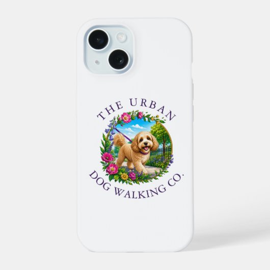 Étui iPhone Accessoire de promenade pour chien Coc (Verso)