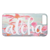 Étui iPhone Aloha Plumeria (Dos (Horizontal))