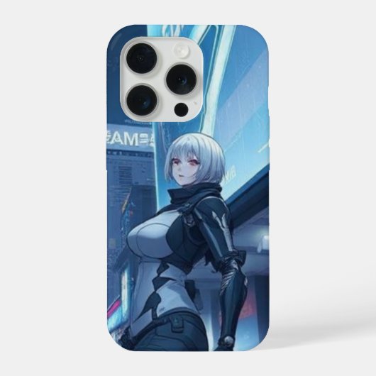 Étui iPhone anime cyberpunk Kira Yashiro (Verso)