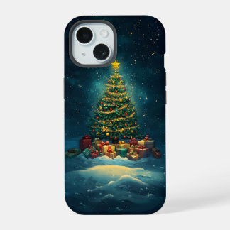 Étui iPhone Arbre de Noël Fantaisiste