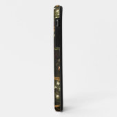 Étui iPhone arbre de Noël personnalisé (Dos/Gauche)