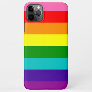 Coque iPhone Arc en ciel LGBT drapeau gay