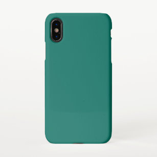 Coque iPhone Arrière - plan turquoise à si vous le souhaitez