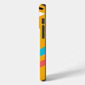 Étui iPhone Art Visage Couleur Vivide Abstraite (Verso / Gauche)
