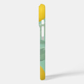 Étui iPhone au citron pastel (Verso / Gauche)