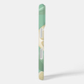 Étui iPhone au citron pastel (Verso / Droite)