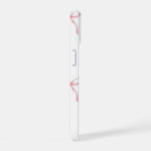 Étui iPhone avec nœud rose (Côté droit)