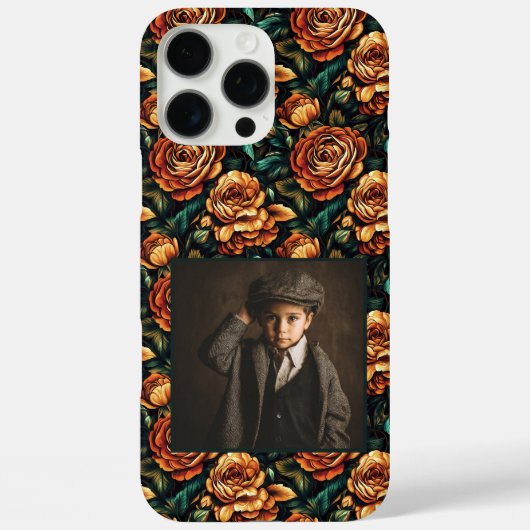 Étui Iphone avec photo de rose pour enterrement de (Verso)