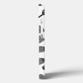 Étui iPhone Balle et Raquettes de Pickleball (Verso / Gauche)