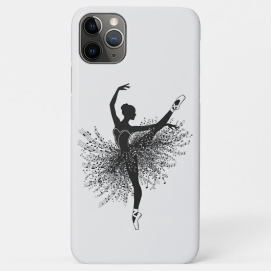 Étui iPhone Ballerine Élégant – Cadeau Danseuse de (Dos)