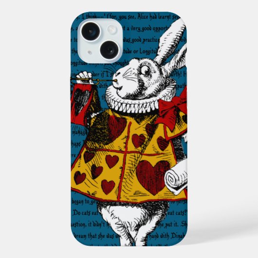 Étui iPhone Barely Case-Mate The White Rabbit (Verso)