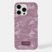 Étui iPhone camouflage rose tendance (Verso)