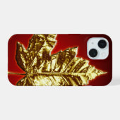 Étui iPhone Canada Cool Or Étui Feuille d'érable C (Verso Horizontal)