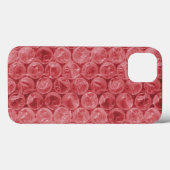 Étui iPhone Case-Mate à motif de papier bulle roug (Verso (horizontal))