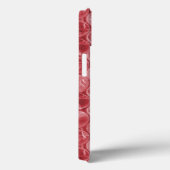 Étui iPhone Case-Mate à motif de papier bulle roug (Verso / Droite)