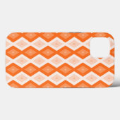 Étui iPhone Case-Mate à motif diamant orange (Verso (horizontal))
