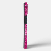 Étui iPhone Case-Mate à motif mosaïque rose (Verso / Droite)