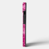 Étui iPhone Case-Mate à motif mosaïque rose (Verso / Gauche)