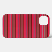 Étui iPhone Case-Mate à rayures rouges (Verso (horizontal))
