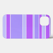 Étui iPhone Case-Mate à rayures violettes (Verso (horizontal))