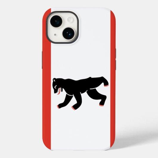 Étui iPhone Case-Mate avec drapeau de Berlin (Verso)