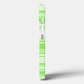 Étui iPhone Case-Mate avec monogramme et rayures v (Verso / Gauche)