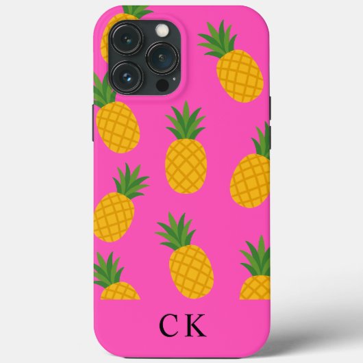 Étui iPhone Case-Mate avec monogramme personnalisé (Verso)