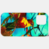 Étui iPhone Case-Mate Colibri Dans Le Jardin (Verso (horizontal))