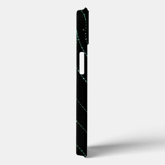 Étui iPhone Case-Mate de conception verte (Verso / Droite)