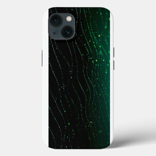Étui iPhone Case-Mate de conception verte (Verso)