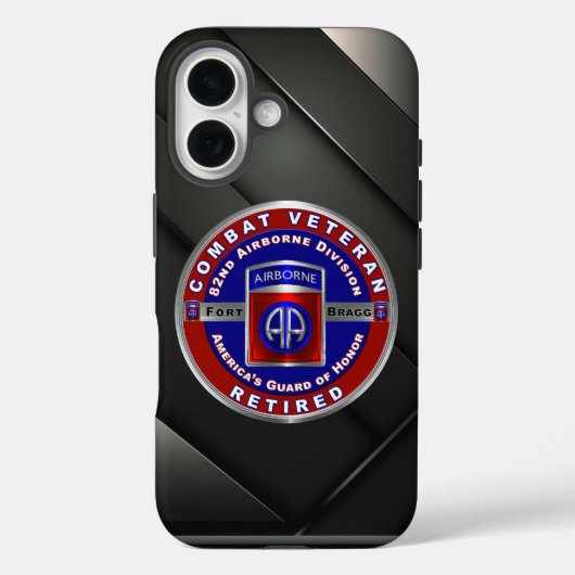 Étui iPhone Case-Mate de la 82e division aéroporté (Verso)