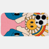 Étui iPhone Case-Mate de style hippy des années 70 (Verso (horizontal))
