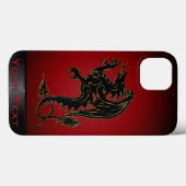 Étui iPhone Case-Mate Dragon Gradient Traditionnel (Verso (horizontal))