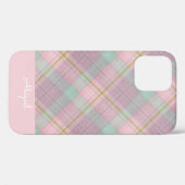 Étui iPhone Case-Mate élégant rose script (Verso (horizontal))