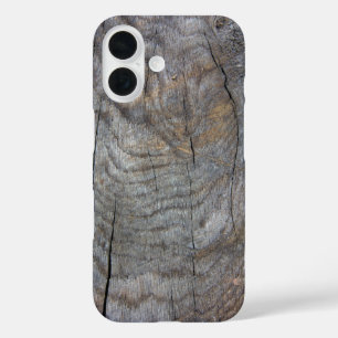 Étui iPhone Case-Mate en bois rustique patiné