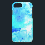 Etui iPhone Case-Mate Eté bleu marine moderne peint à la main aquarelle<br><div class="desc">Une aquarelle d'été cool,  lumineuse et moderne peinte à la main bleu marine foncé et brillant</div>