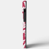 Étui iPhone Case-Mate feuilles Viva magenta (Verso / Gauche)