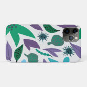 Étui iPhone Case-Mate fleurs bleues (Dos (Horizontal))