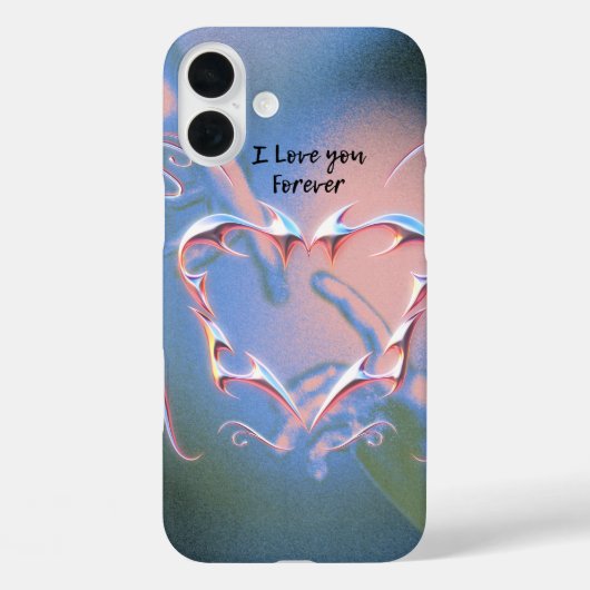 Étui iPhone Case-Mate « Je t'aime pour toujours » (Verso)