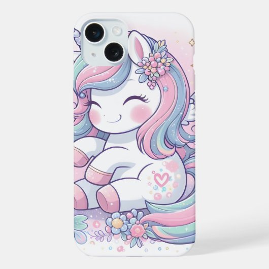 Étui iPhone Case-Mate Licorne Mignonne (Verso)