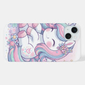 Étui iPhone Case-Mate Licorne Mignonne (Verso Horizontal)