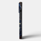 Étui iPhone Case-Mate Lion zodiaque noir et or (Verso / Gauche)