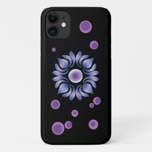 Étui iPhone Case-Mate Lotus bleu